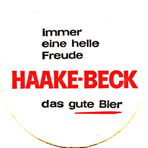 bremen hb-hb haake veranst 2a (rund215-immer eine-schwarzrot)